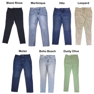 #ad Seven7 Women#x27;s Tummyless High Rise Comfortable Stretch Skinny Jean $19.99