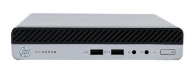 HP ProDesk 400 G3 DM mini PC G3930T CPU 2,7 GHz 8 GB RAM 256 GB SSD WIN 10 PRO