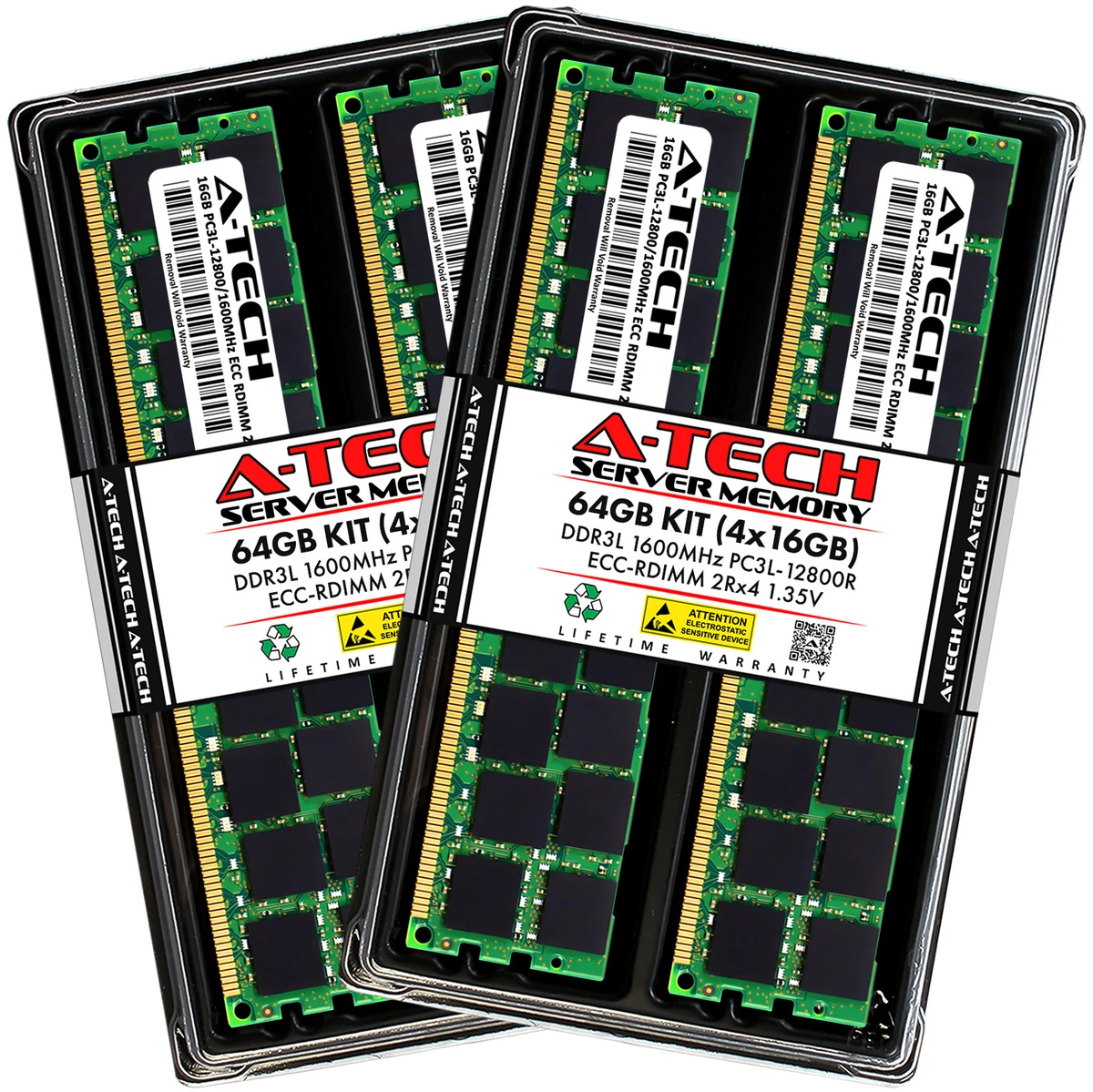 PC3-12800 (DDR3-1600) 64 GB Computer Memory (RAM) for sale | eBay