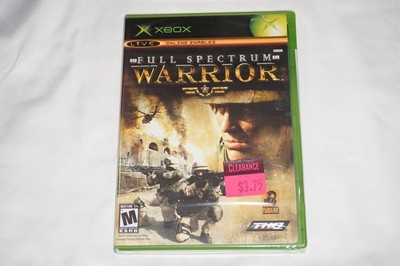 Full Spectrum Warrior (Microsoft Xbox) NEW Sealed