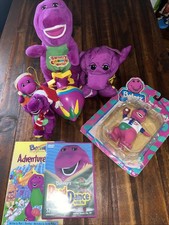 Bundle of Vintage 90s Y2K Barney the Dinosaur