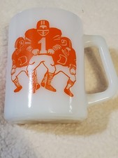 *Vtg 1977 Denver Broncos Western Division Champions Made From Federal Glass