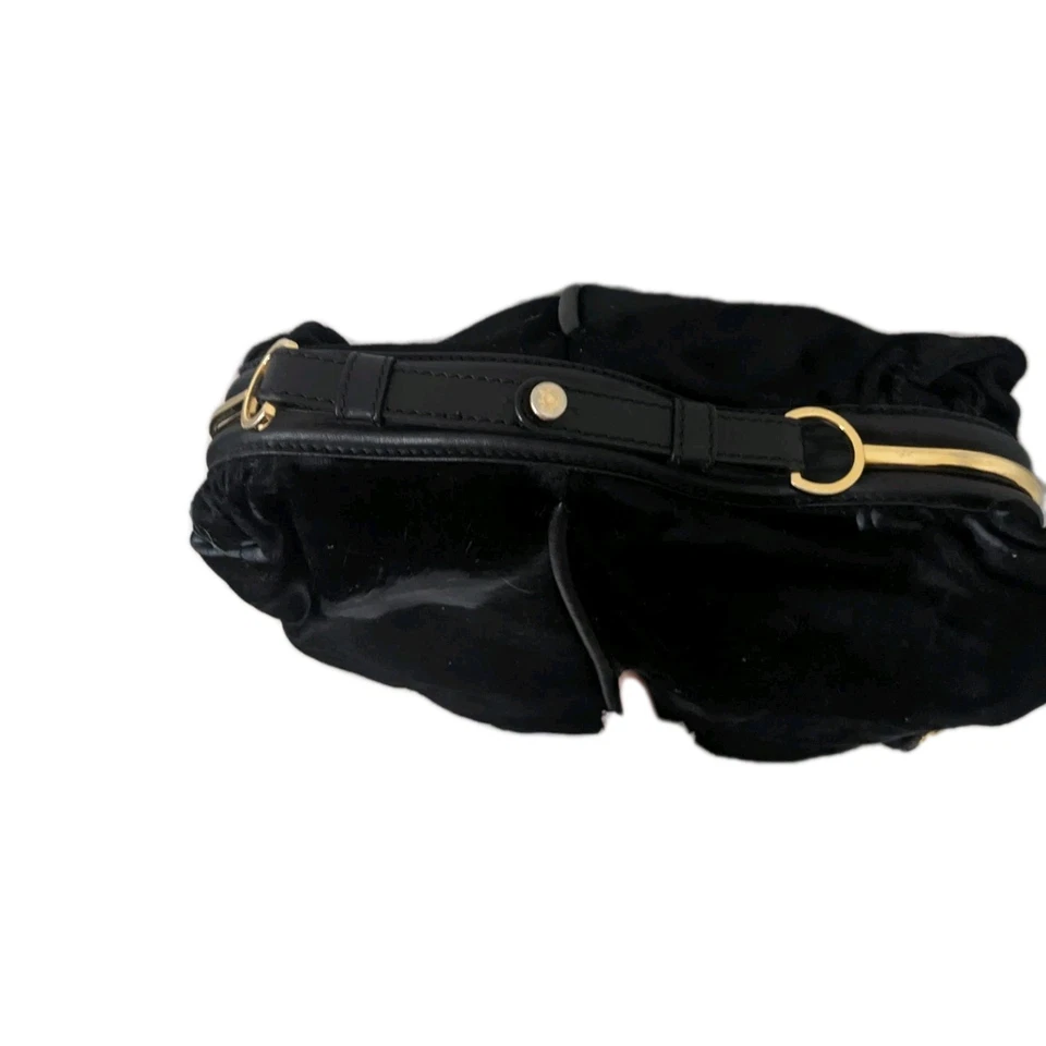 Bolso de hombro Jimmy Choo "Alex", cuero de becerro negro Foto 4 de 4