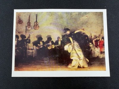 John Singer Sargent El Jaleo Postkarte Isabella Stewart Gardner Museum Flamenco