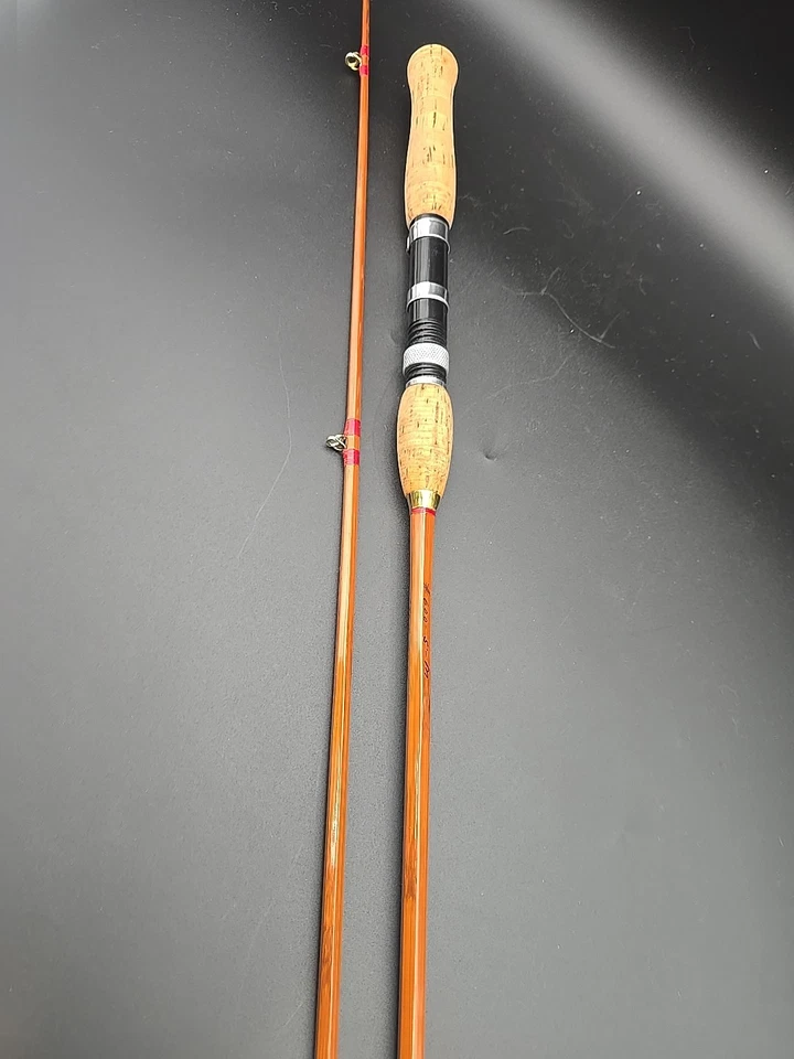 Jim Heddon's Favorite кастинговое удилище #600 5' M - раздельная бамбуковая трость удочка - Изображение 4 из 4