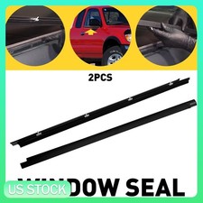For Toyota Tacoma 2000-2004 2x Front Weatherstrip Window Moulding Trim Seal Belt For Toyota Tacoma 2000-2004 2x Front Weatherstrip Window Moulding Trim Seal Belt