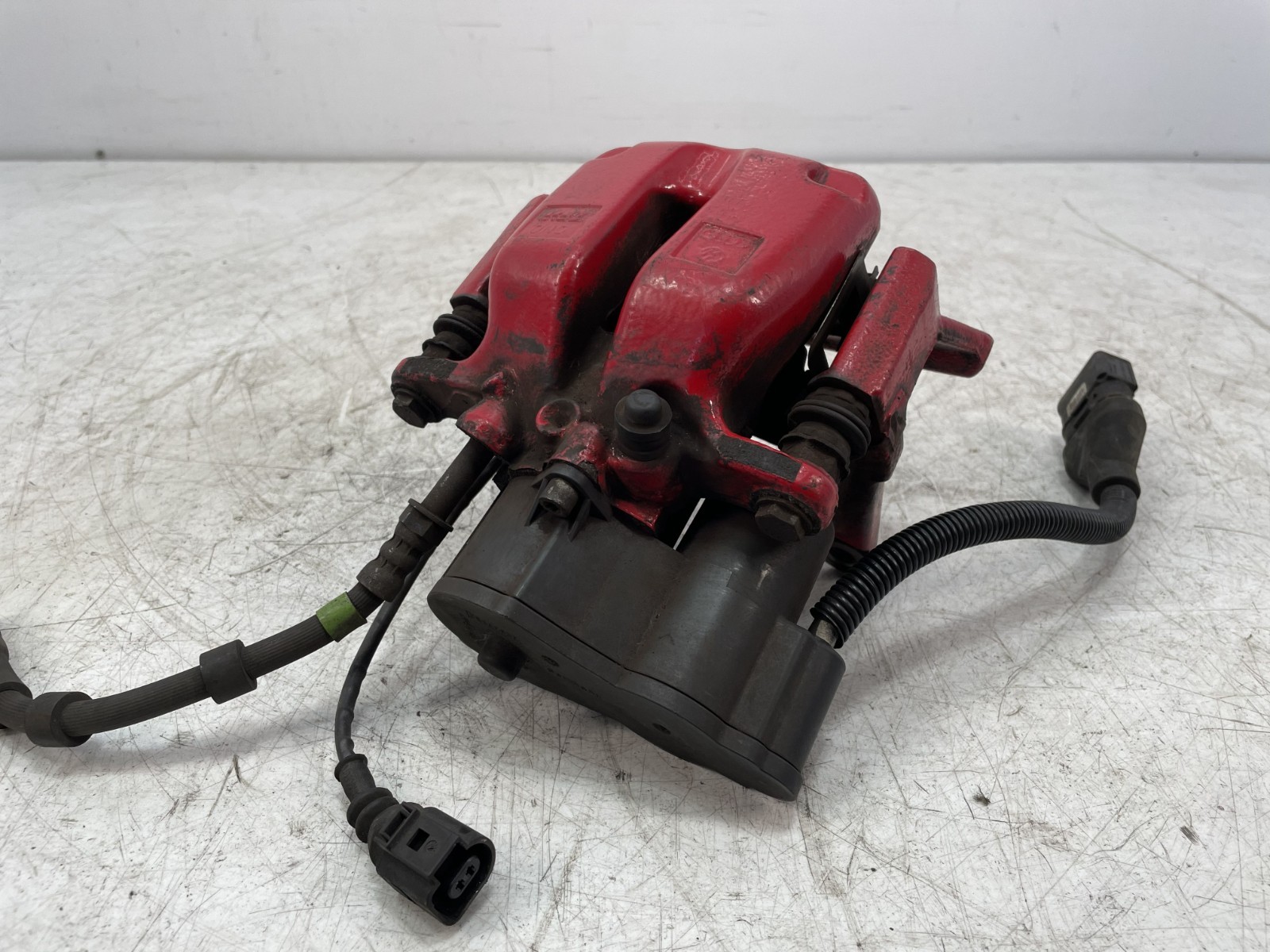 ✅ 12-18 OEM Bentley Continental GT Rear Left Driver Side Brake Caliper Red
