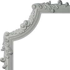 PML15X15HI Hillsborough Corner (Matches Moulding PML01X01HI) Panel Moulding, 15"