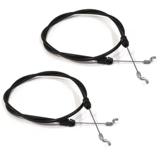 (Pack of 2) Engine Control Cable for Troy-Bilt 746-0553, 7460553 Mower Engine