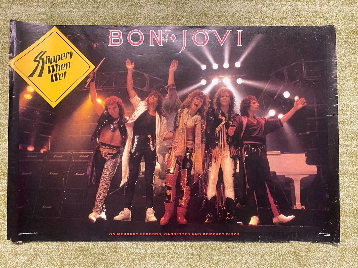 Preços baixos em Cartazes de Bon Jovi Original | eBay