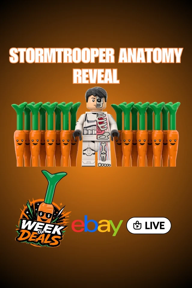 Stormtrooper Anatomy Reveal - Individuell bedruckte Minifiguren & Teile🥕