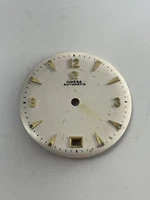 Vintage 1950s OMEGA Automatic Seamaster Calendar 6 O'Clock Genuine Watch Dial