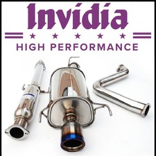 Invidia Q300 Cat-back Exhaust System Fits 1997-2001 Honda Prelude Type Sh