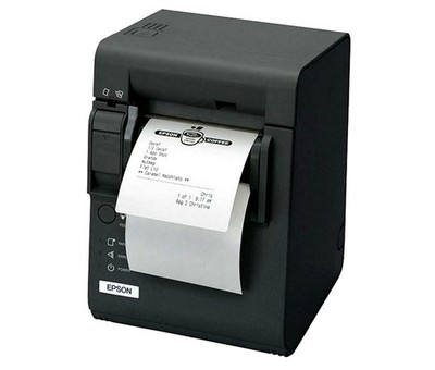 Epson TM-L90 LFC Label Printer, Serial and USB interfaces, D-Gray, Includes PSU