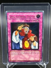 Yugioh TCG Spell-Stopping Statute TLM-EN058 Ultimate Rare Vintage LP