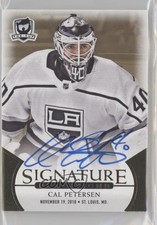 2018-19 Upper Deck The Cup Signature Renditions Cal Petersen #SR-CP Auto 1i3m