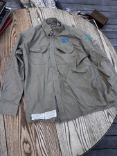 Bulwark FR Excel Flame Resistant Work Shirt XL Tan Arc Rated 8.6 ATPV