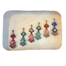 Indian Bollywood Bindi Body Jewel Self Adhesive, Crystal Forehead, Face Jewels