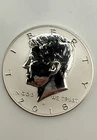2018 S Silver Reverse Proof Kennedy Half Dollar Gem BU Deep Cameo #1174