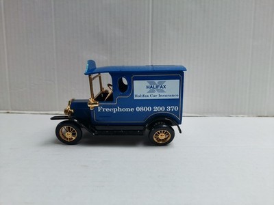 Neuheit Spardose Halifax Versicherung Promotion Modellauto Van Diecast blau Fahrzeug