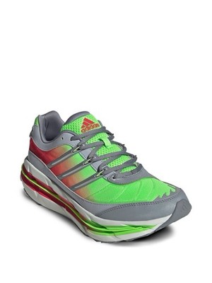 NEW Mens $160 ADIDAS Adistar HRMY Shoes Lime Gray Red JQ6796 Size 13