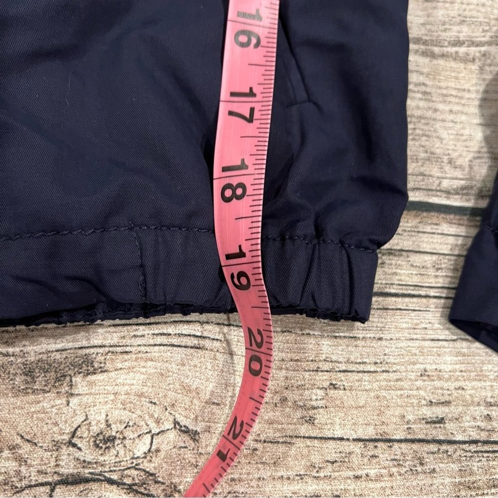 Gap Navy Blue Lightweight Spring Jacket with tie … - image 8