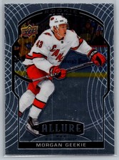 #74 Morgan Geekie 2020-21 Upper Deck Allure Carolina Hurricanes Rookie
