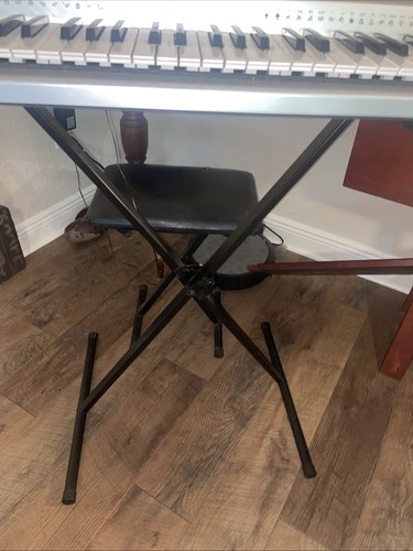 Casio CTK-691 Synthesizer Electronic Keyboard Netzteil, Tasche, Sitz und Ständer - Bild 5 von 7