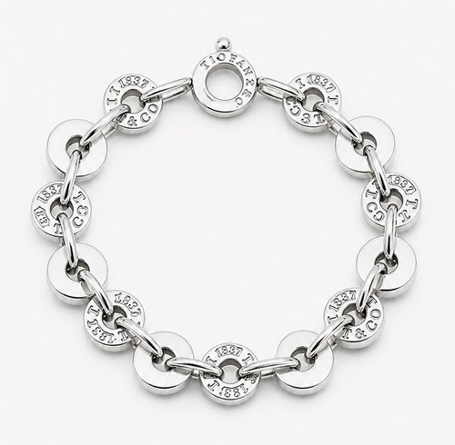 SOLID TIFFANY & Co. BRACELET .925 STERLING SILVER - 1837 - New With Tag