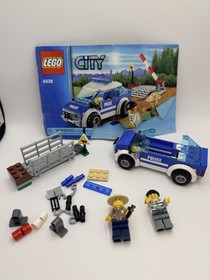 Lego City Police Lot Minifigures Cars Parts 4436 60136 60138 60173 60174 60175