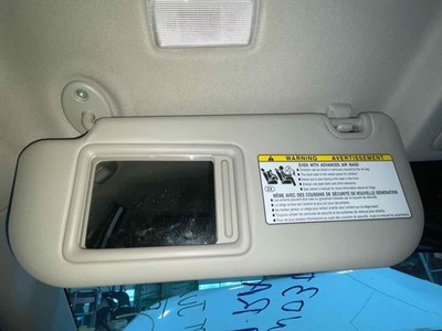 2019 Toyota RAV-4 Sun Visor Driver Left Front Shade Panel Illuminated LH OEM