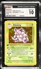 Pokemon Nidoking 11/102 Holo GERMAN 1st Edition Base Set - CGC 10