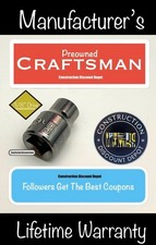 USED Craftsman CMMT43541 9mm 6 Point Metric Shallow Socket 3/8" Drive 9 mm