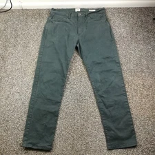 Flint & Tinder 365 Everyday Pants Chino Gray Mens 33x30 Straight Fit