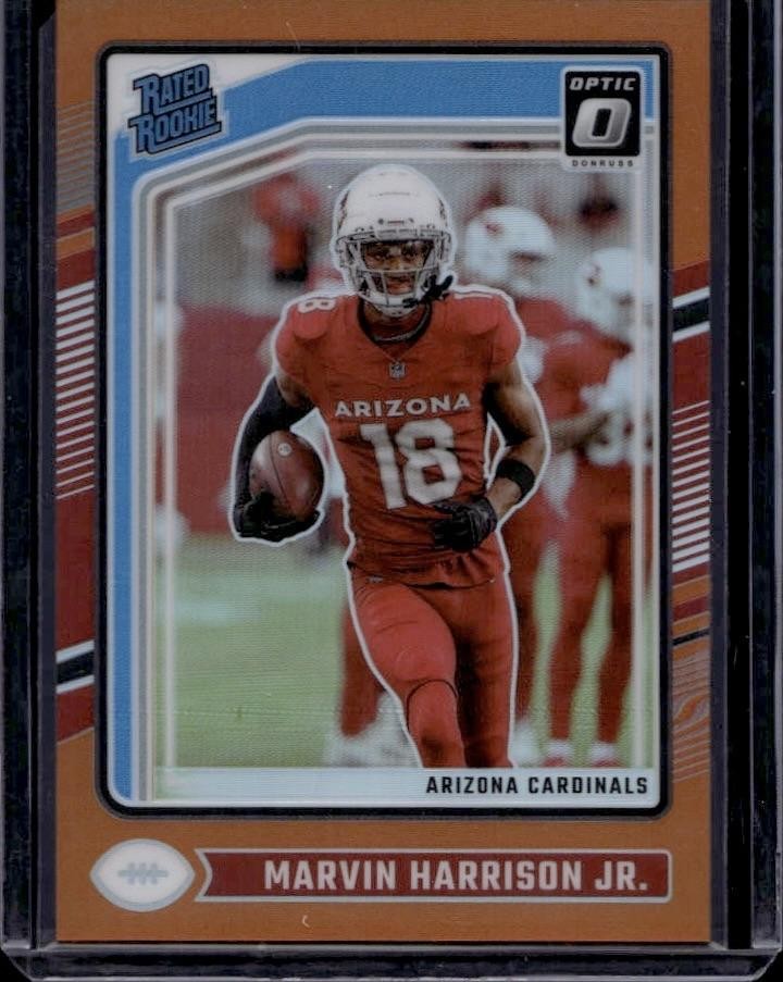 2024 Donruss Optic #276 Marvin Harrison Jr. Orange #/249
