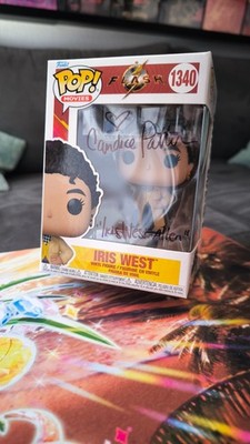 Funko Pop Iris West 1340 The Flash mit Autogramm von Candice Patton