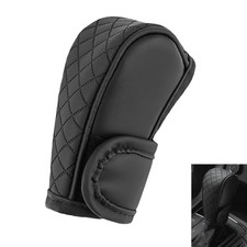 Car Gear Shift Cover, Leather Shift Knob Cover, Anti-slip Breathable