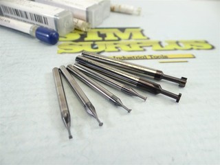 6 NEW & USED HTC CARBIDE ALTIN KEYSEAT CUTTERS .010" TO 3/32" CUT WIDTHS