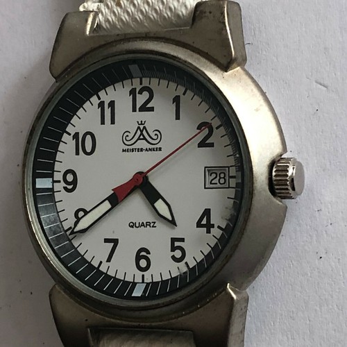 Meister-Anker - Quartz - Unisex - Batterie neu - Werk läuft einwandfrei - Bild 3 von 4