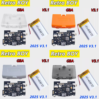 Für Game Boy GBA Retro BOY Motherboard Akku Power Indicator Change Highlight Mod