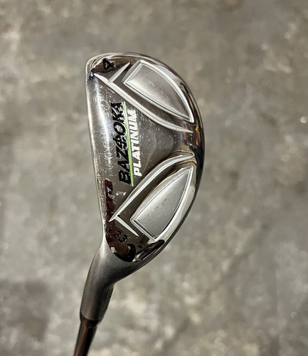 Tour Edge Bazooka Platinum Iron Wood 4 Hybrid 23° Graphite Shaft, LH (39.75”)