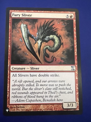Fury Sliver Time Spiral: Remastered The List Regular Magic The Gathering