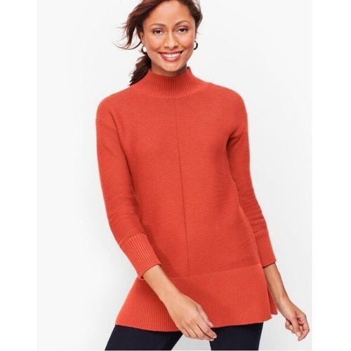 Size Small Talbots Rust Orange Pullover 