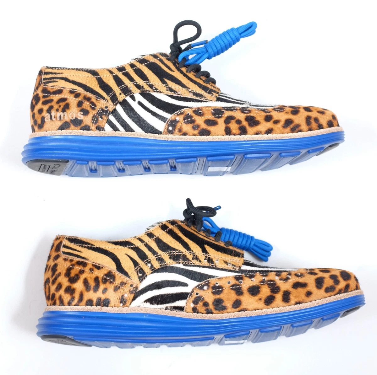 New Cole Haan X ATMOS US 7 Grand OS animal print shoes