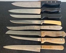 Kitchen Knives Lot Vintage Made in USA Japan Ekco Eterna Russell Farberware