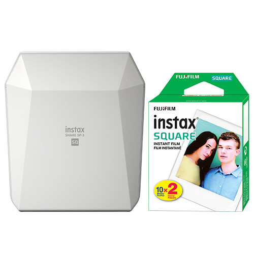 White #16558085 Fujifilm instax SHARE SP-3 Smartphone Printer 318 dpi