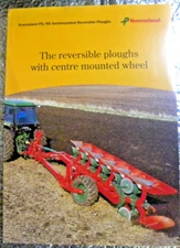 Factory Dealership Spec Brochure Kverneland Mounted Reversible Ploughs 4 pages