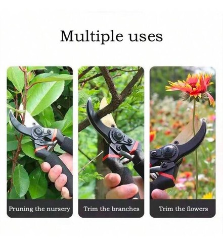8.5" Titanium Bypass Pruning Shears – Professional Heavy-Duty Garden Tool - Picture 7 of 11