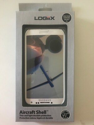 Logiix Aircraft Shell for Samsung Galaxy S4 Mini, Silver