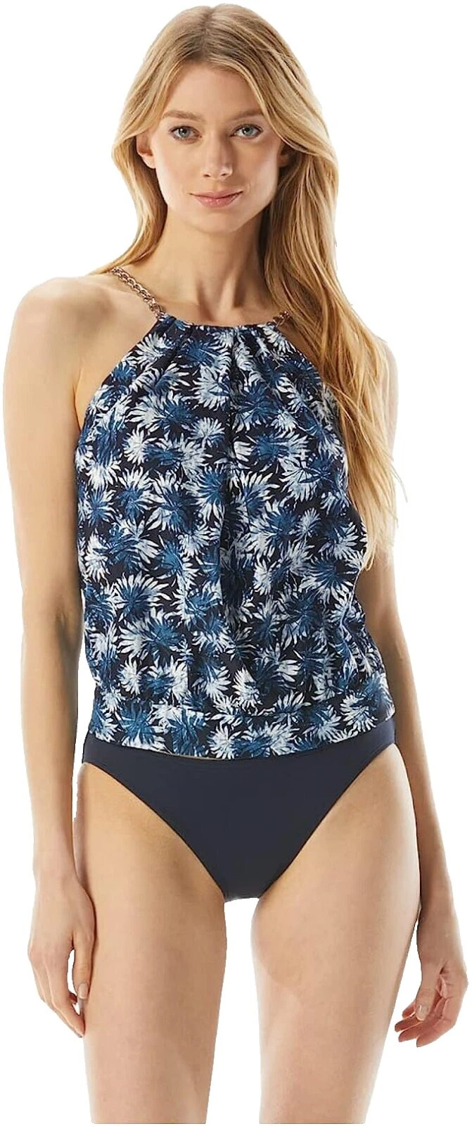 Traje de Baño Top floral Michael Kors para mujeres